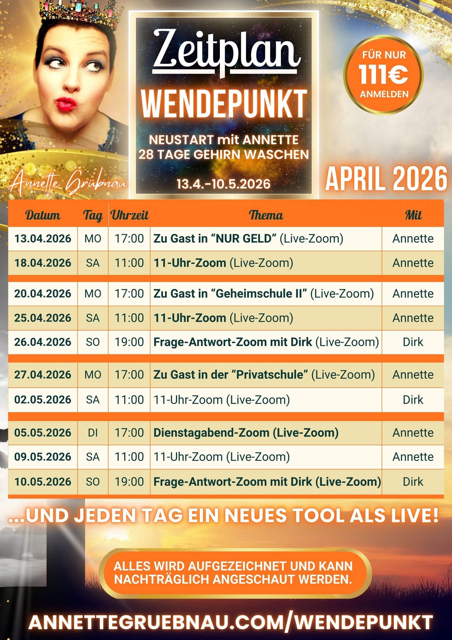 ➰ WENDEPUNKT ➰ - NEUSTART mit ANNETTE