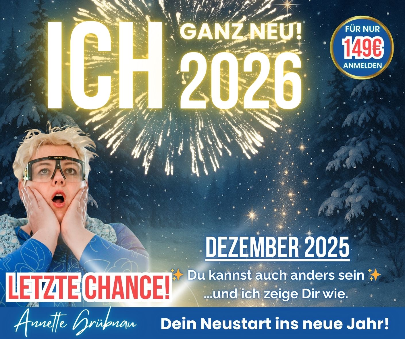 ICH GANZ NEU 2026 - Online-Workshop mit Annette Grübnau